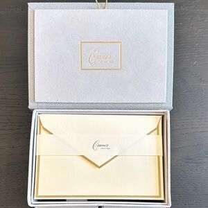 Crane & Co. Stationery Set — Light Grey Box Set /20